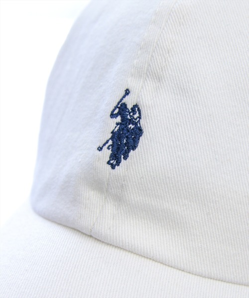 U.S. POLO ASSN.（ユーエスポロアッスン）の「【U.S. POLO ASSN.】clear 別注 刺繍キャップ（キャップ・レディース・ネイビー/オフホワイト/グレー・F）」の15枚目の写真