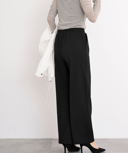 rps(アールピーエス)の「カットジョーゼットセンターシームパンツ(スラックス・レディース・カーキ/ブラック・フリー)」の8枚目の写真