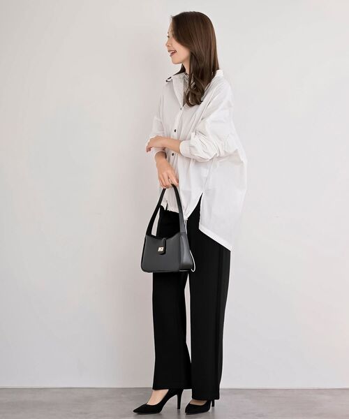 rps(アールピーエス)の「カットジョーゼットセンターシームパンツ(スラックス・レディース・カーキ/ブラック・フリー)」の15枚目の写真