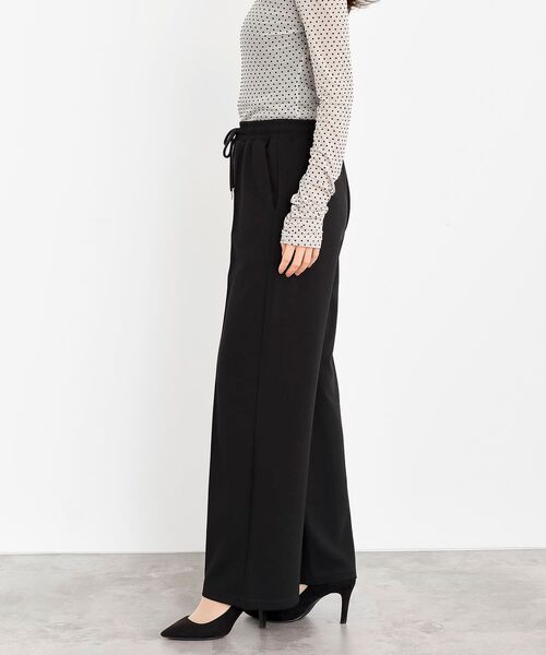 rps(アールピーエス)の「カットジョーゼットセンターシームパンツ(スラックス・レディース・カーキ/ブラック・フリー)」の4枚目の写真