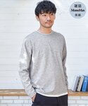ikka（イッカ）の「【雑誌MonoMax4月号掲載】速乾ピケレイヤードロンT「小泉孝太郎さん着用モデル」（Tシャツ/カットソー・M）」