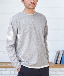 ikka | 【雑誌MonoMax4月号掲載】速乾ピケレイヤードロンT「小泉孝太郎さん着用モデル」(Tシャツ/カットソー)