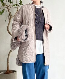 リバーシブルロングコート