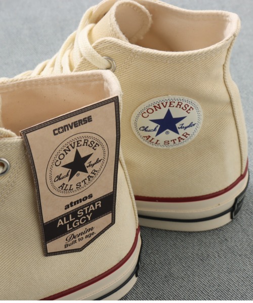 CONVERSE（コンバース）の「CONVERSE ALL STAR LGCY DENIM HI /ATMOS / コンバース オールスター レガシー デニム HI / アトモス【SP】（スニーカー・メンズ・ホワイト・24.0cm/24.5cm/25.0cm/26.0cm/27.5cm/28.0cm/27.0cm/26.5cm/25.5cm）」の2枚目の写真