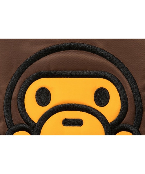 A BATHING APE（アベイシングエイプ）の「BABY MILO SMALL BACKPACK #1（トートバッグ・メンズ・アイボリー/ブラウン・FREE）」の8枚目の写真