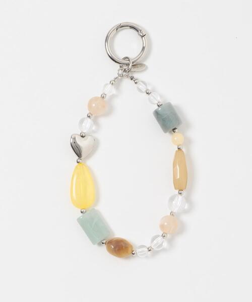 SMELLY（スメリー）の「クリアビーズモチーフキーチェーン（キーホルダー・レディース・ベージュ系その他/グレー系その他・-）」の12枚目の写真