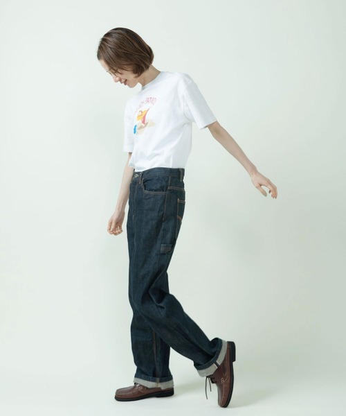 PAR ICI（パーリッシィ）の「大桃洋祐×PAR ICI ライフセイバープリントTシャツ（Tシャツ/カットソー・レディース・ホワイト・FREE）」の7枚目の写真