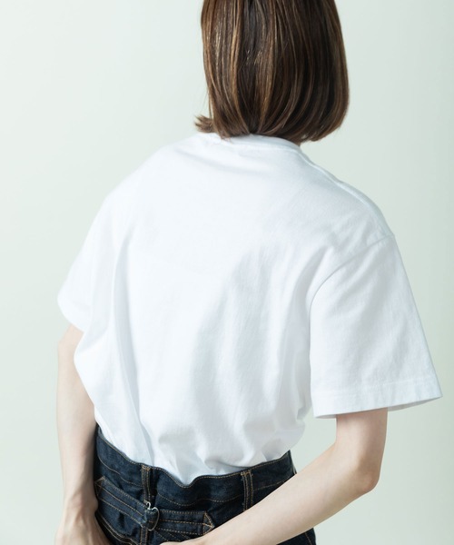 PAR ICI（パーリッシィ）の「大桃洋祐×PAR ICI ライフセイバープリントTシャツ（Tシャツ/カットソー・レディース・ホワイト・FREE）」の5枚目の写真