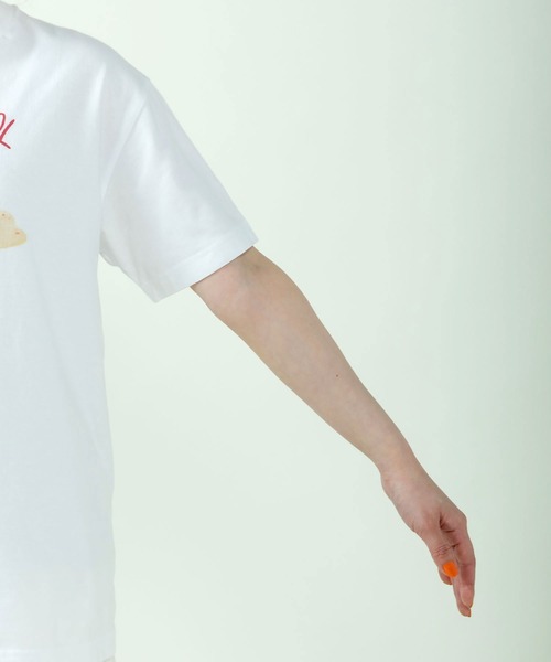 PAR ICI（パーリッシィ）の「大桃洋祐×PAR ICI ライフセイバープリントTシャツ（Tシャツ/カットソー・レディース・ホワイト・FREE）」の14枚目の写真