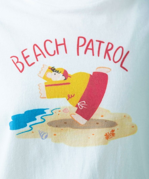 PAR ICI（パーリッシィ）の「大桃洋祐×PAR ICI ライフセイバープリントTシャツ（Tシャツ/カットソー・レディース・ホワイト・FREE）」の15枚目の写真