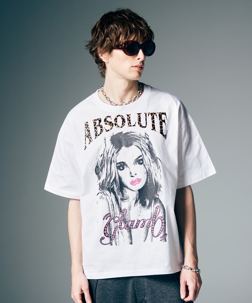 glamb(グラム)の「Diva T-Shirt / ディーバTシャツ(Tシャツ/カットソー・メンズ・ブラック/ホワイト・S/M/L)」の5枚目の写真