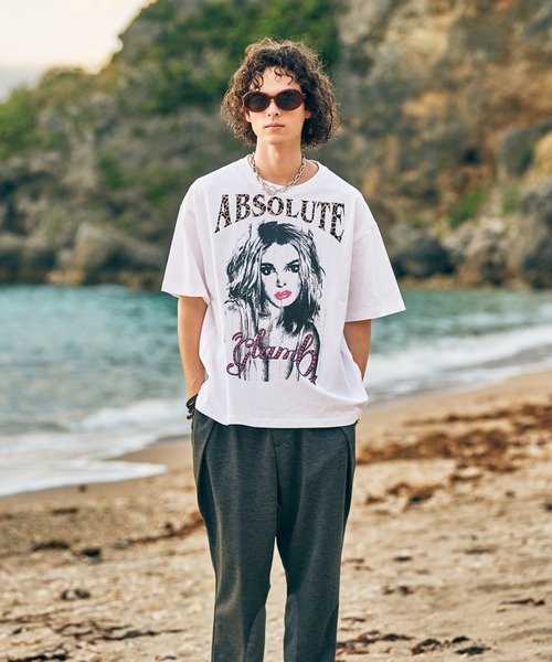 glamb(グラム)の「Diva T-Shirt / ディーバTシャツ(Tシャツ/カットソー・メンズ・ブラック/ホワイト・S/M/L)」の10枚目の写真