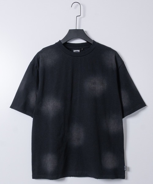 THRASHER(スラッシャー)の「【at】〔THRASHER/スラッシャー〕スプレーフェード加工 ヴィンテージライク半袖Tシャツ ショート丈あり(Tシャツ/カットソー・メンズ・ブラウン/ブラック/ネイビー/ピンク・LARGE/MEDIUM/FREE)」の13枚目の写真