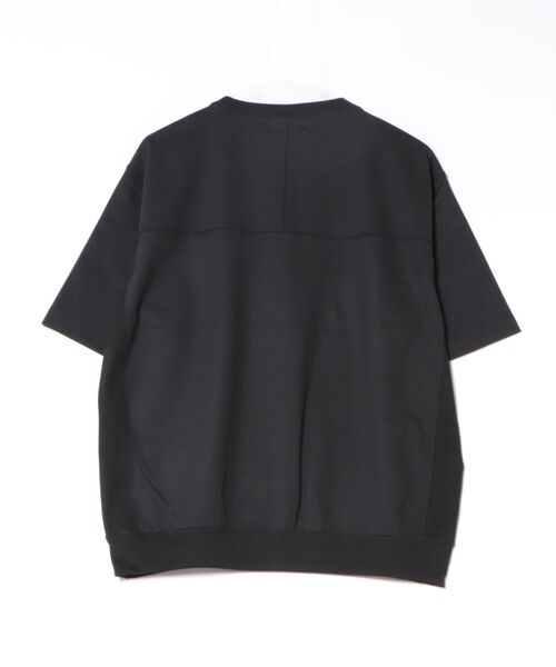 UNION STATION(ユニオンステーション)の「シルケットポンチリブコンビTシャツ<ストレッチ・マシンウォッシャブル・接触冷感>(Tシャツ/カットソー・メンズ・チャコールグレー/ブラック/ホワイト・L/M)」の22枚目の写真