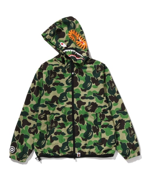 ABC CAMO SHARK HOODIE JACKET（ミリタリージャケット）｜A BATHING