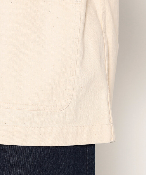 Cotton Drill Collarless Jacket 42 セットアップ Men's Cotton Drill Collarless Jacket（ノーカラージャケット
