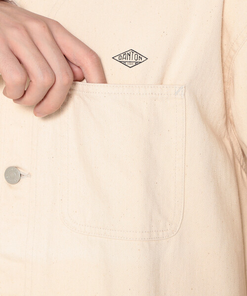 Cotton Drill Collarless Jacket 42 セットアップ Men's Cotton Drill Collarless Jacket（ノーカラージャケット