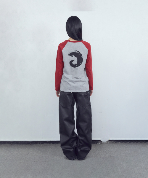 TANSANMAGNESIUM（タンサン マグネシウム）の「セラーノX炭酸ナグラン混ロングスリーブ（グレー）（Tシャツ/カットソー・レディース・その他・1/2）」の6枚目の写真