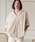 CAMBIO�i�J���r�I�j�́umhs2551-Jacquard Open Collar Skipper Shirts �I�[�v���J���[�X�L�b�p�[�V���c(CAM26SS-029)�i�V���c/�u���E�X�j�v�b�x�[�W��