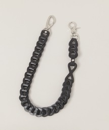 メンズのウォレットチェーン（ブラック/黒色系）ファッション通販