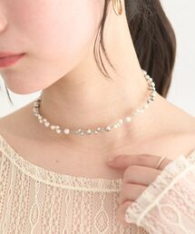 earth music&ecology | パールMIXスライドネックレス(ネックレス)