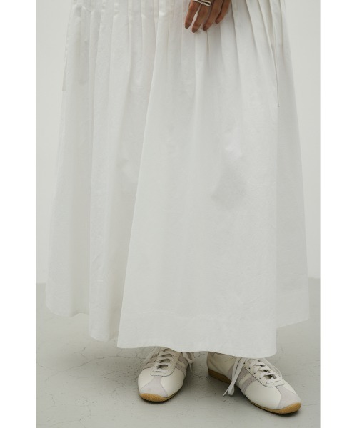 STYLEMIXER(スタイルミキサー)の「タックプリーツフレアスカート(スカート・レディース・ブラック/サックスブルー/ホワイト・SMALL/MEDIUM)」の18枚目の写真