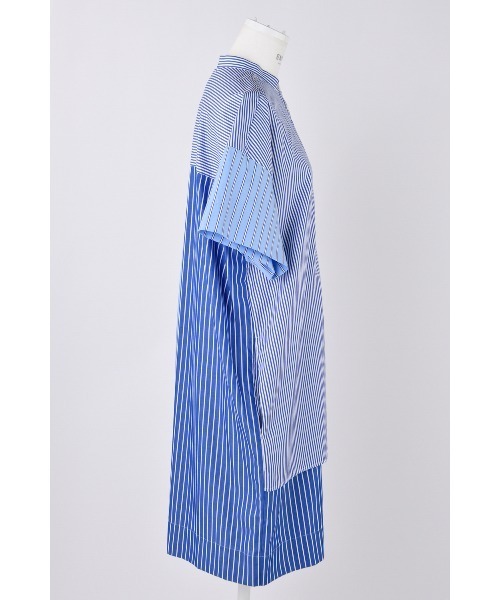 ENFOLD（エンフォルド）の「SHIRT ROMPERS（つなぎ/オールインワン・レディース・ブルー・38/36）」の9枚目の写真