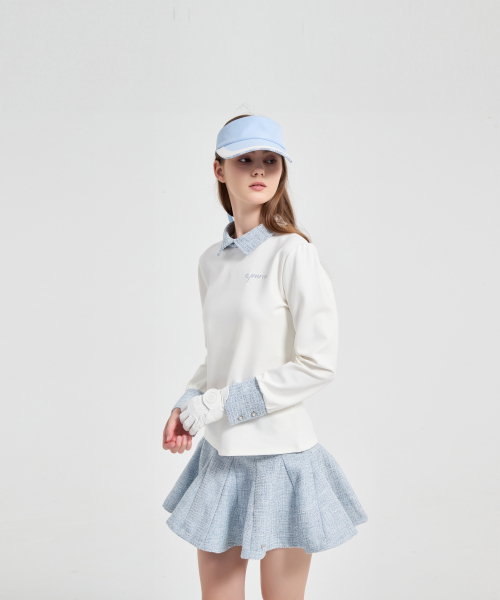 E.PARCA(イパルカ)の「セラピックツイードロングスリーブシャツ(ポロシャツ・レディース・その他・SMALL/MEDIUM/LARGE)」の3枚目の写真