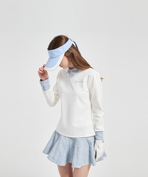 E.PARCA(イパルカ)の「セラピックツイードロングスリーブシャツ(ポロシャツ・レディース・その他・SMALL/MEDIUM/LARGE)」の4枚目の写真