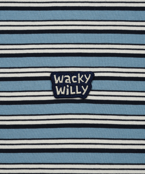Wacky WiLLy(ワッキーウィリー)の「ストライプロングスリーブブルー(Tシャツ/カットソー・レディース・その他・SMALL/MEDIUM/LARGE/X-LARGE)」の5枚目の写真