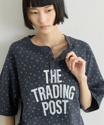 CIAOPANIC TYPY | 【UNISEX】ピグメント加工ラグランワッフルヘンリーTEE(Tシャツ/カットソー)