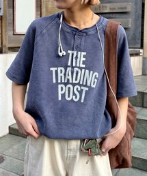 CIAOPANIC TYPY | 【UNISEX】ピグメント加工ラグランワッフルヘンリーTEE(Tシャツ/カットソー)