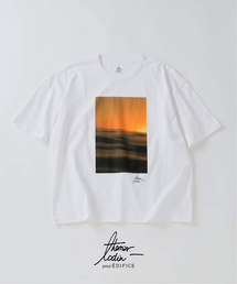 EDIFICE（エディフィス）の「THOMAS LODIN(トーマス ロディン) 別注 フォト プリント Tシャツ（Tシャツ/カットソー）」