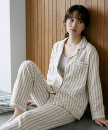 YUNEA（ユネア）の「日本製テンセル二重ガーゼパジャマ YUNEA M~LL（ルームウェア/パジャマ）」