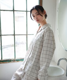 YUNEA（ユネア）の「日本製テンセル二重ガーゼパジャマ YUNEA M~LL（ルームウェア/パジャマ）」