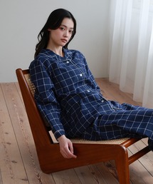 YUNEA（ユネア）の「日本製テンセル二重ガーゼパジャマ YUNEA M~LL（ルームウェア/パジャマ）」
