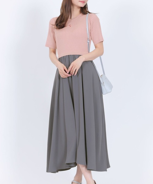 MARY QUANT（マリークワント）の「ドッキング ワンピース（ワンピース・レディース・ピンク/アイボリー/ブラック・M）」の3枚目の写真