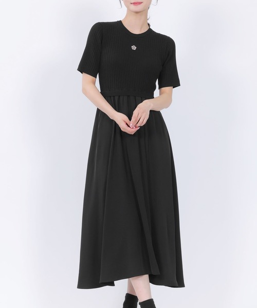 MARY QUANT（マリークワント）の「ドッキング ワンピース（ワンピース・レディース・ピンク/アイボリー/ブラック・M）」の2枚目の写真