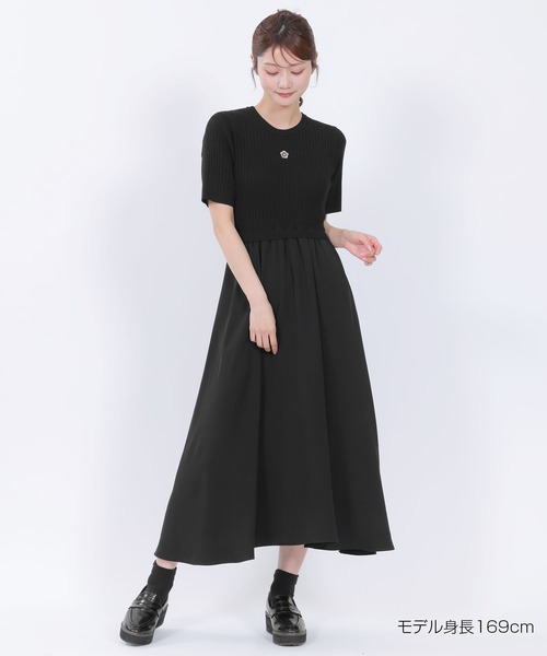 MARY QUANT（マリークワント）の「ドッキング ワンピース（ワンピース・レディース・ピンク/アイボリー/ブラック・M）」の8枚目の写真