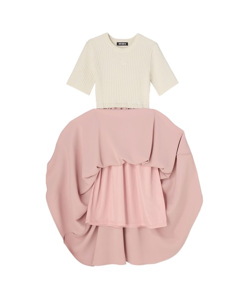 MARY QUANT（マリークワント）の「ドッキング ワンピース（ワンピース・レディース・ピンク/アイボリー/ブラック・M）」の10枚目の写真