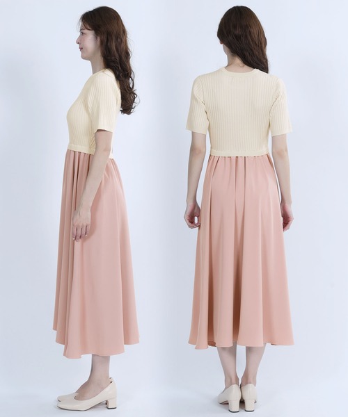 MARY QUANT（マリークワント）の「ドッキング ワンピース（ワンピース・レディース・ピンク/アイボリー/ブラック・M）」の11枚目の写真