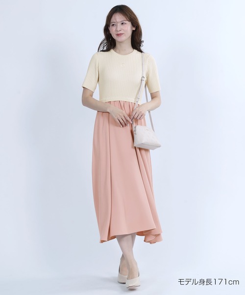 MARY QUANT（マリークワント）の「ドッキング ワンピース（ワンピース・レディース・ピンク/アイボリー/ブラック・M）」の14枚目の写真