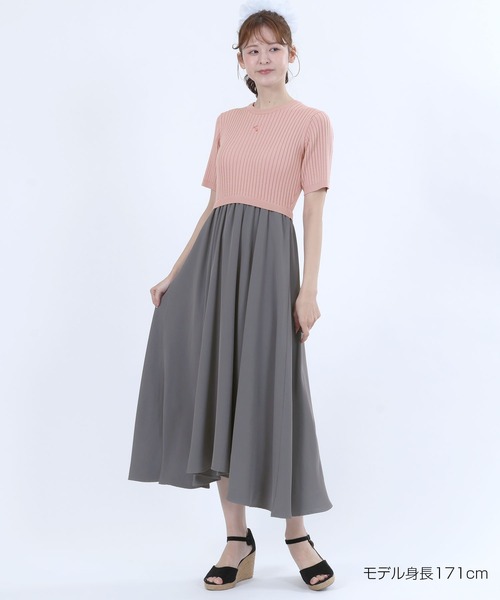 MARY QUANT（マリークワント）の「ドッキング ワンピース（ワンピース・レディース・ピンク/アイボリー/ブラック・M）」の21枚目の写真