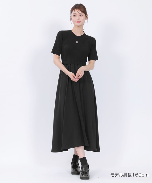 MARY QUANT（マリークワント）の「ドッキング ワンピース（ワンピース・レディース・ピンク/アイボリー/ブラック・M）」の7枚目の写真