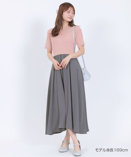 MARY QUANT（マリークワント）の「ドッキング ワンピース（ワンピース・レディース・ピンク/アイボリー/ブラック・M）」の19枚目の写真