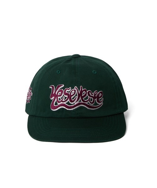 YESEYESEE(イエスアイシー)の「Y.E.S Snail Logo Cap(キャップ・メンズ・グレー/グリーン/ネイビー・FREE)」の3枚目の写真