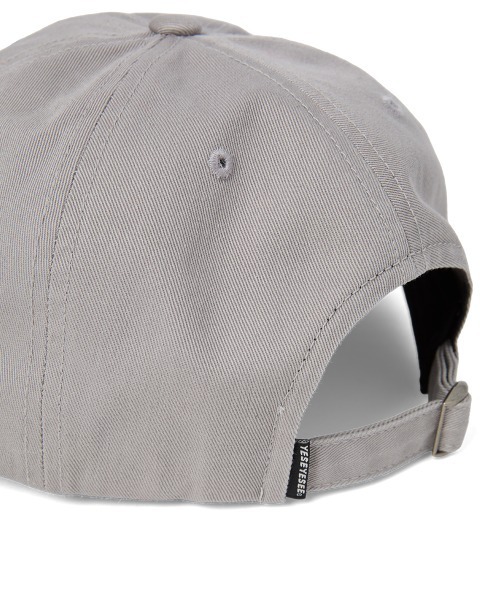 YESEYESEE(イエスアイシー)の「Y.E.S Snail Logo Cap(キャップ・メンズ・グレー/グリーン/ネイビー・FREE)」の7枚目の写真