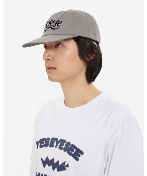 YESEYESEE(イエスアイシー)の「Y.E.S Snail Logo Cap(キャップ・メンズ・グレー/グリーン/ネイビー・FREE)」の9枚目の写真