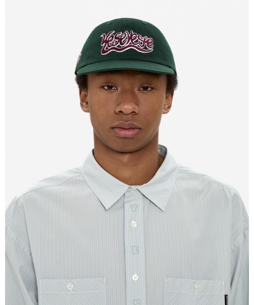 YESEYESEE(イエスアイシー)の「Y.E.S Snail Logo Cap(キャップ・メンズ・グレー/グリーン/ネイビー・FREE)」の15枚目の写真