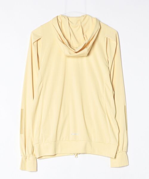 adidas(アディダス)の「UVニット フルジップフーディー / アディダス adidas(パーカー・レディース・ライトイエロー・SMALL/MEDIUM/LARGE/X-LARGE)」の7枚目の写真
